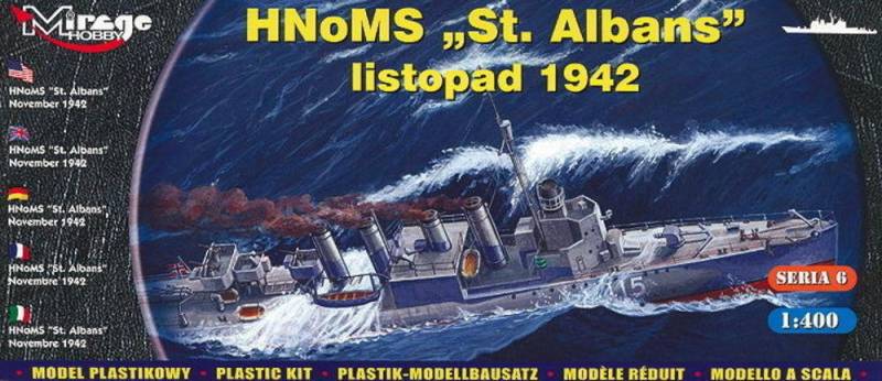 HMS ´St Albans´ Allied destroyer von Mirage Hobby