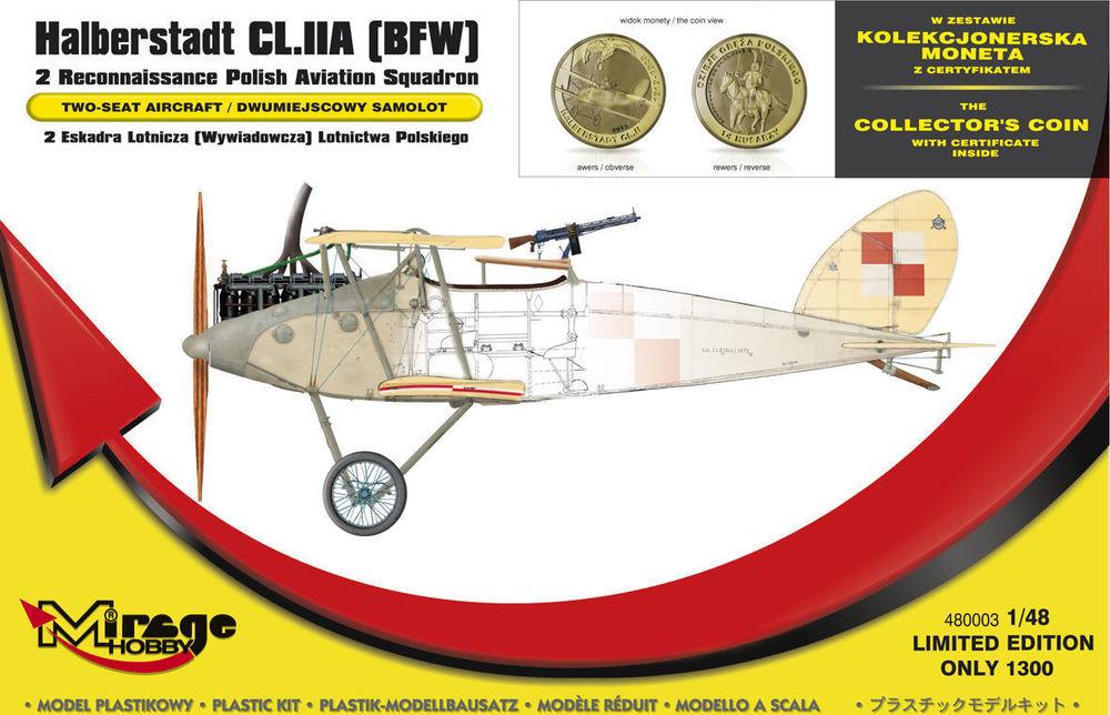 Halberstadt CL.IIA(BFW) 2 Recinnais.poli von Mirage Hobby