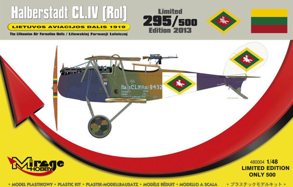 Halberstadt CL.IV(Rol) LIETUVOS 1919 von Mirage Hobby