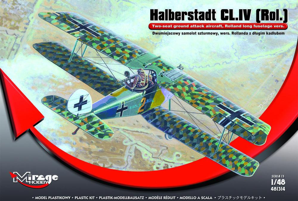 Halberstadt CL.IV(Rol)Twi-seat ground su von Mirage Hobby