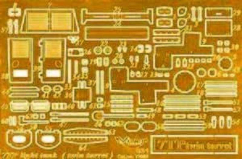 Leichter Panzer 7 TP Ätzsatz von Mirage Hobby