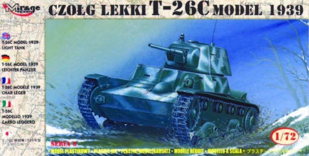 Leichter Panzer T-26 C 1939 von Mirage Hobby