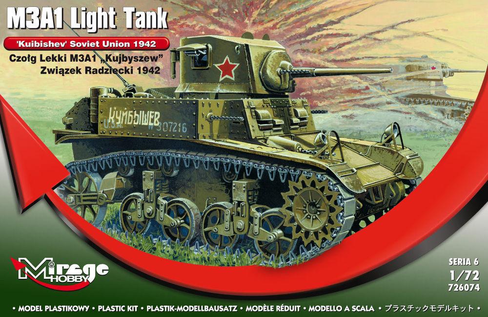 M3A1 Light Tank ´Kuibishev´ Sov. Union von Mirage Hobby