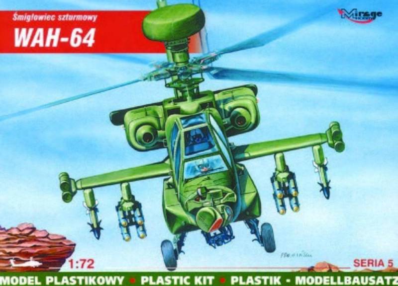 McDonnell Douglas WAH-64 Mehrzweck-Kampfhubschrauber von Mirage Hobby