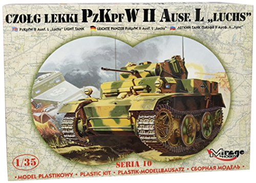 Mirage Hobby 35107 - PzKpfw II Ausf. L Luchs mit Fotoätzteilen, Panzer von Mirage Hobby