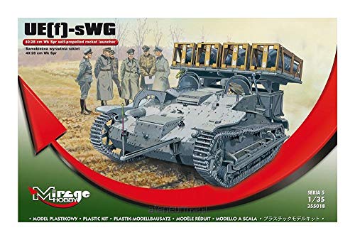 Mirage Hobby 35518 - Renault UE mit schwerer Wurfrahmen 40/28 cm, Panzer von Mirage Hobby