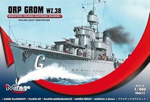 Mirage Hobby 400612 - 1:400 ORP GROM WZ.38, Polish Navy Destroyer - Neu von Mirage Hobby