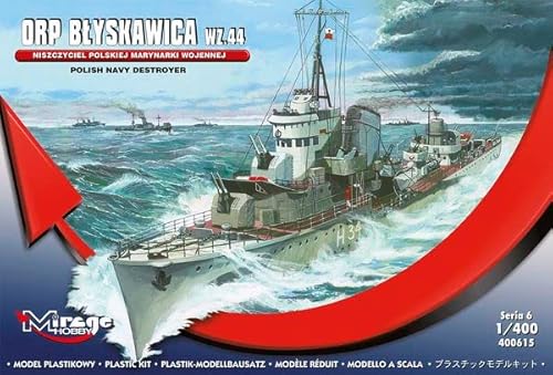 Mirage Hobby 400615 - 1:400 Polish Navy Destroyer ORP Blyskawica Wz.44 von Mirage Hobby