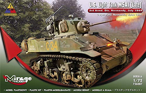 Mirage Hobby 726087 - Modellbausatz U S Light Tank M5A1 Late von Mirage Hobby