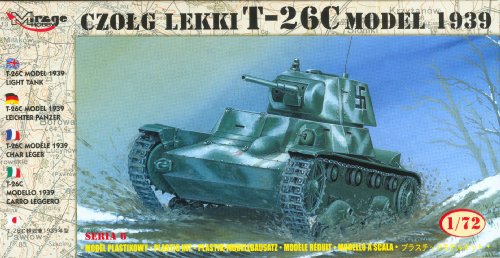 Mirage Hobby 72612 - Leichter Panzer T-26 C 1939 von Mirage Hobby