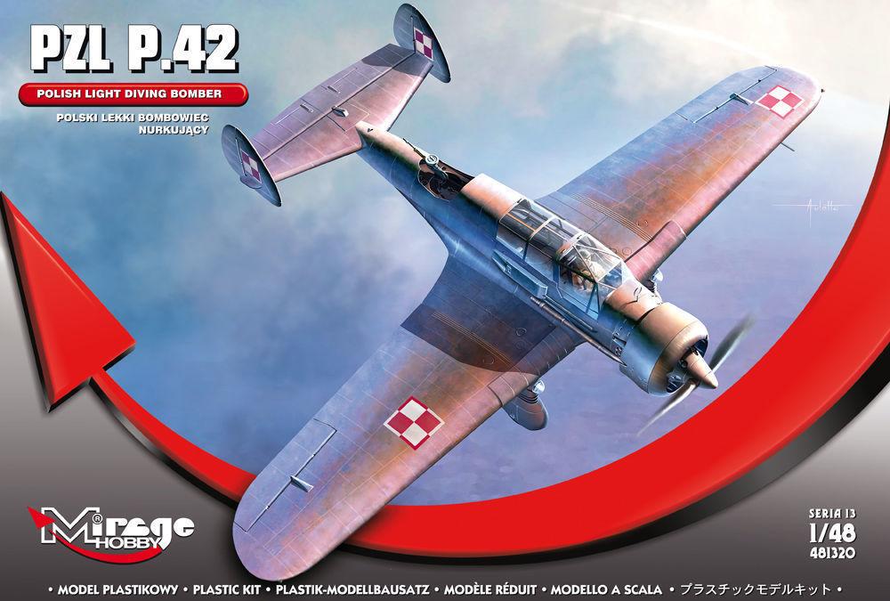 PZL P.42 (Polish Light Diving Bomber) von Mirage Hobby