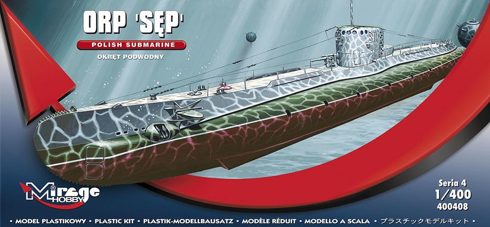 Polnisches U-Boot ORP SEP von Mirage Hobby