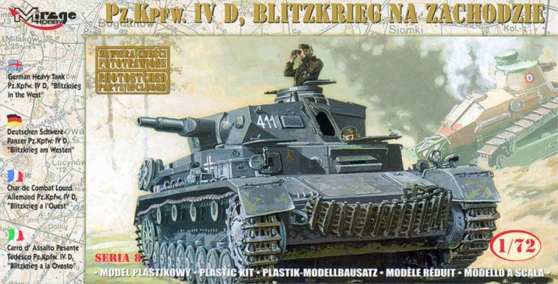 Pz.Kpfw. IVD BLITZKRIEG in the WEST von Mirage Hobby