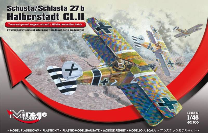 Schusta/ Schlasta 27b Halberstadt CL.II von Mirage Hobby