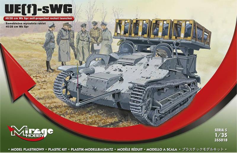 UE(f)-sWG self propelled rocket launcher von Mirage Hobby