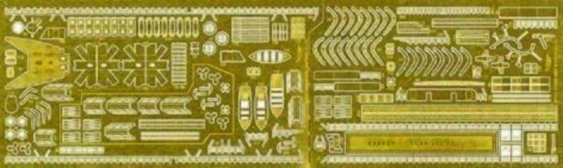 Zerstörer ORP Wicher 1935 Ätzsatz von Mirage Hobby