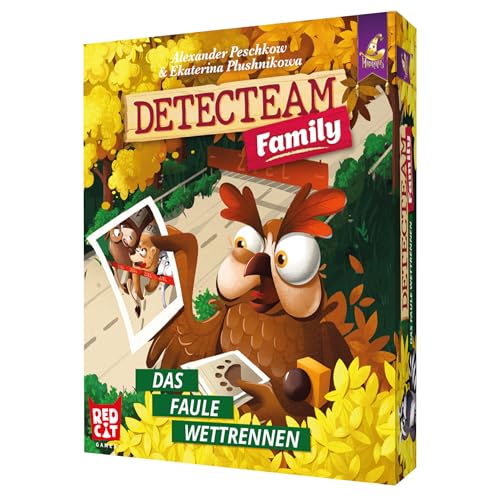 Mirakulus | Detecteam: Family – Das Faule Wettrennen | Rätselspiel für 2-4 Spieler ab 8 Jahren | Deutsch von Mirakulus