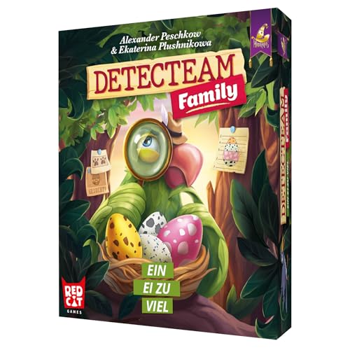 Mirakulus | Detecteam: Family – EIN Ei zu viel | Detektivspiel für 2-4 Kinder ab 8 Jahren | Deutsch von Mirakulus