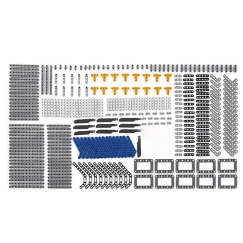 Mirium Technology-Ersatzteile Set, 328 Teile Technology Teile Differential Getriebe Bausatz Verbinder, Technology Teile Zubehör Bausatz, Klemmbausteine Set Kompatibel mit Major Modellbausatz von Guoml