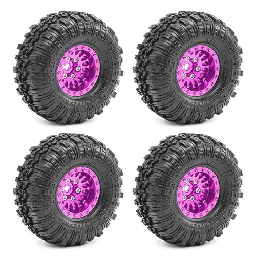 Mirweon Fernbedienung Modell Gummi Autozubehör Beadlock Rad Schlamm Gelände Reifen Set Rad Reifen Abnehmbare Feine Teile Modell Upgrade Teile Mirweon Fernbedienung Modell Gummi Autozubehör Beadlock Rad Schlamm Gelände Reifen Set Rad Reifen Abnehmbare Feine Teile Modell Upgrade Teile von Mirweon