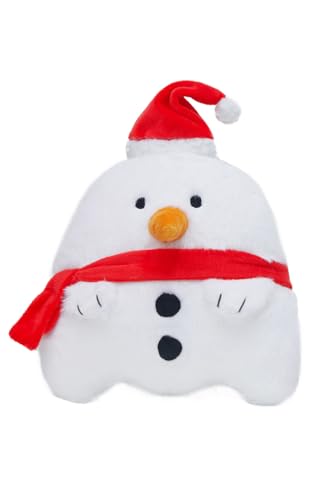 Mislaxy Geist Plüschtier Geister Kissen Halloween Weihnachten Plüschtiere Plüsch Elchhirsch Schneemann Teufel Geist Kawaii Niedliche Kuscheltier Ghost Puppe von Mislaxy