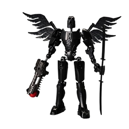 Action Figure Mit Flügeln Multi-Jointed Beweglicher Roboter 3D Gedruckte Actionfiguren Mit Mehreren Gelenken 3D Gedruckte Actionfigur Dekorationen Roboter Actionfigur Schreibtisch Dekoration von Missmisq