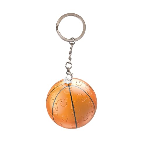 Missmisq 3D-Ballpuzzle, Basketball-Puzzle für Kinder - Schlüsselanhänger-Ball-Puzzle-Set | Lustiges Zappelspielzeug für den Kindergarten, niedliches Lernspielzeug für Feinmotorik und kognitive von Missmisq