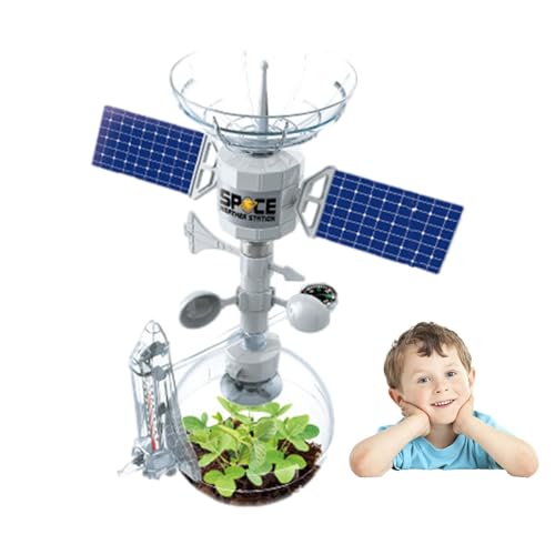 Missmisq Wetterstation für Kinder,Wetterstation für Kinder - Stem Kits Meteorologe Wetterstation,Weather Lab Stem Science Toys Komplettes Wasserkreislauf-Simulations-Lernset, von Missmisq