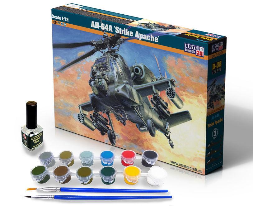 AH-64A Strike Apache - Model Set von Mistercraft