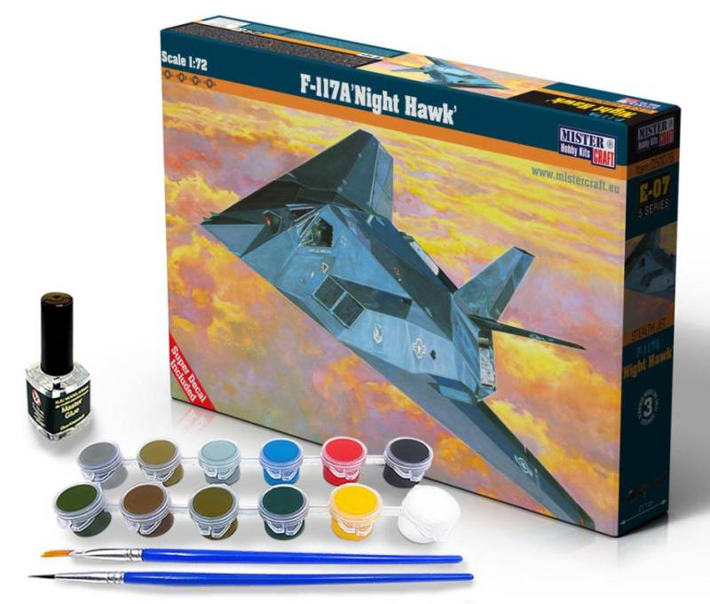 F-117A Night Hawk - SUPER SET von Mistercraft