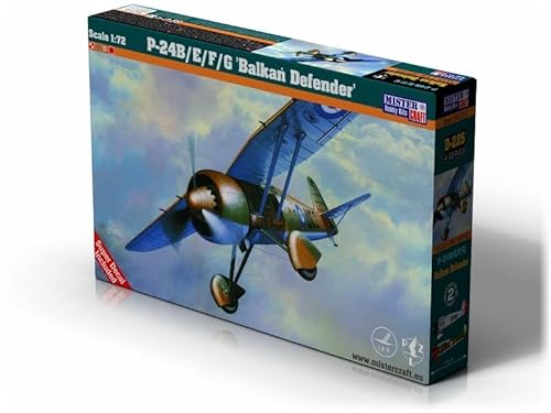 Mistercraft D-225 Modellbausatz P-24 B/E/F/G Balkan Defender, Mehrfarbig, 1:72 Scale von Mistercraft