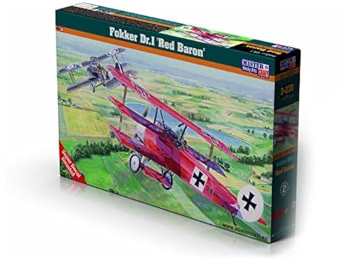 Mistercraft D-230 - Modellbausatz Fokker Dr.I Red Baron New von Mistercraft