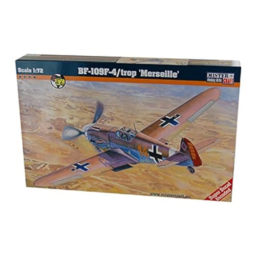 Mistercraft MCC40 C-40 - Modellbausatz BF-109F-4 trop Marseille, Schwarz von Mistercraft