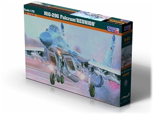 Mistercraft MCD23 MiG-29G Fulcrum Reunion Plastikmodellbausatz, Mehrfarbig, 1:72 Scale von Mistercraft