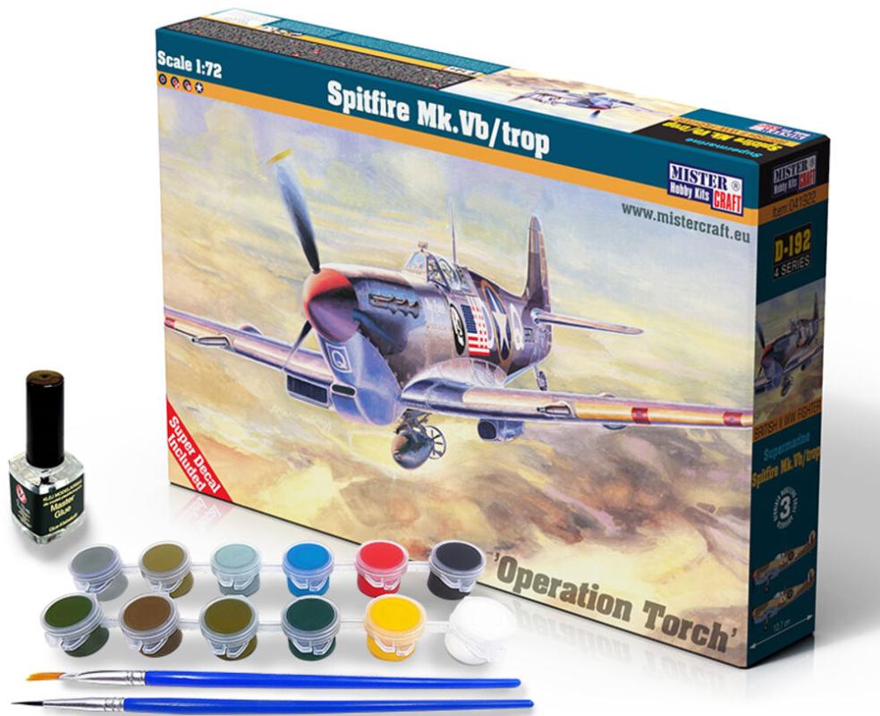 Spitfire Mk. Vb/ trop - Starter Set von Mistercraft