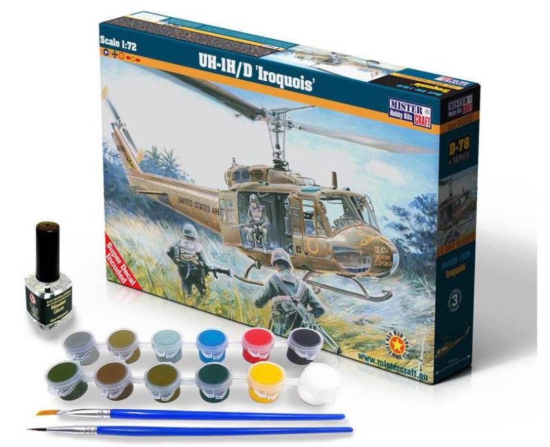 UH-1H/D Irquois - Model Set von Mistercraft