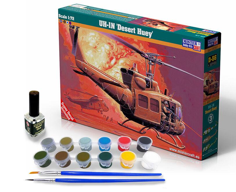 UH-1N Desert Huey - Starter Set von Mistercraft