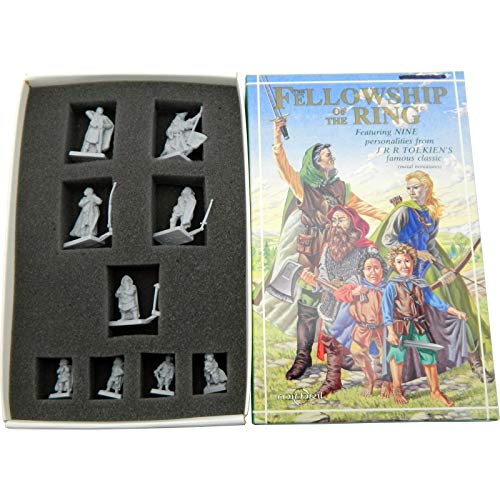 Mithril Miniatures The Fellowship of the Ring Box Set MB689, 9 x 32 mm Scale Collectible Metal figures von Mithril Miniatures