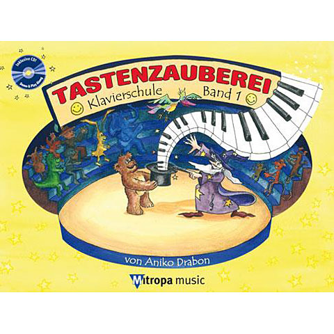 Mitropa Music Tastenzauberei Band 1 (+CD) Lehrbuch von Mitropa Music