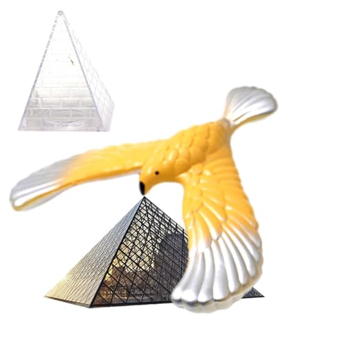 Mixnexorad Balancierender Adlervogel | Balance Eagle Bird Schwerkraftvogel | Lustiges Balance-Fingerspielzeug für Party-Werbegeschenke, Retro-Magie-Geschenk, Strumpffüller von Mixnexorad