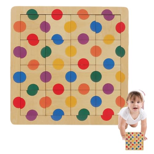 Mixnexorad Farbpassendes Puzzle,Farbpassendes Spielzeug | Farblich passendes Brettspielzeug aus - Pädagogische Vorschul-Lernspielzeuge, Erkennungssortierpuzzle für Kinder und Kleinkinder von Mixnexorad