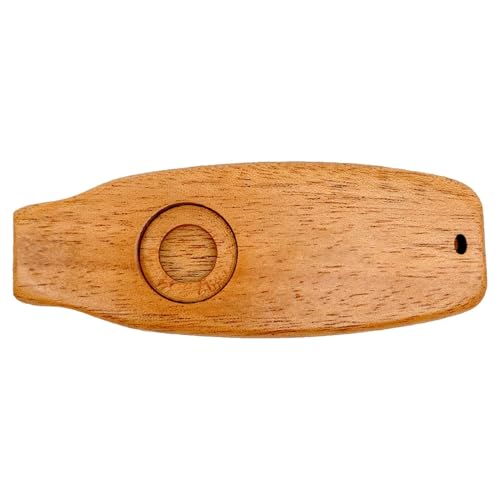 Mixnexorad Holz-Kazoo-Flöte | Ukulele Guitar Partner Einfach zu erlernendes Musikinstrument Kazoo - Hölzerne Kazoo Mundharmonika Mundflöte Musikinstrument Kazoo von Mixnexorad