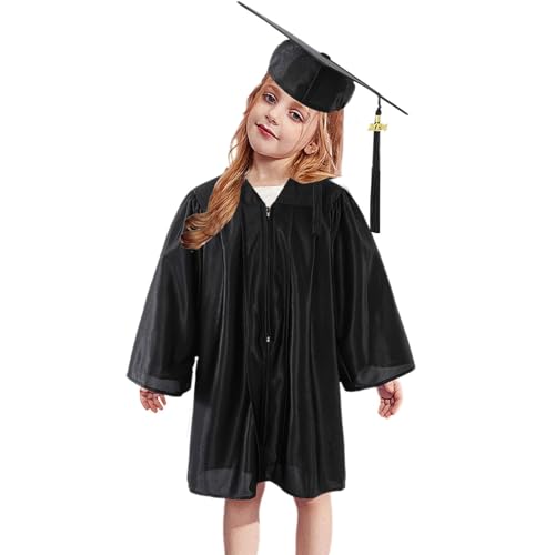 Mixnexorad Kids Abschlusskappe und Kleid, Kindergarten -Abschlusskappe und Kleid | Kindergartenkinder Abschlussanzüge | Doktoranden der Grundschule, Absolventenkostüm von Mixnexorad