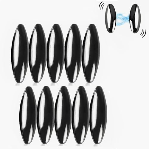 Miyobing Magnet Fidget, Magnetische Steine mit Geräusch 10er Set, Vielseitiger Stresskiller, Steigern Fingerfertigkeit, Konzentration, Stressabbau & Kreativität, Büro Gadget, Magnete für Erwachsene von Miyobing