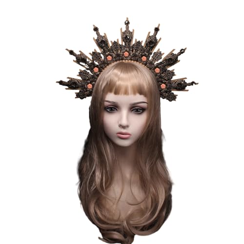 Haarreif Materialpaket Prinzessin Königin Stirnband Bastelsets Universal Hairhoop Mädchen Frauen Handgemachte Haarschmuck von Mjaie