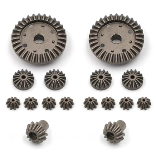 Mkytkv RC-Zubehör Für Wltoys 12427 12429 12428 12423 Für Feiyue FY01 FY02 FY03 FY07 FY08 1/12 RC Auto Vorderachsdifferential Upgrade Teile Für Differentialgetriebegehäuse(Differential Gear) von Mkytkv