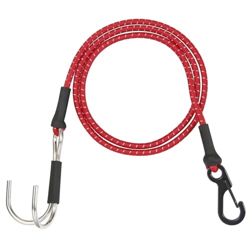 Mkytkv rcDekoration Zubehörteile Kompatibel Mit Axial Für SCX10 I II III TRX4 Für Element D90 1/10 RC Crawler Kinetic Winch Strap Für Escape Elastic Rope Rettungsanhängerhaken(Red) von Mkytkv