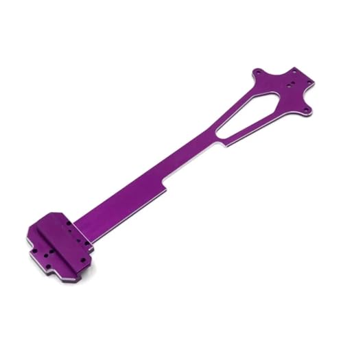 RC Auto Zubehör Für Wltoys 1/12 124016 124017 124018 124019 RC Metall Upgrades Teile Accessary Refit Zweiten Boden Platte RC Auto Teile(Purple) von Mkytkv