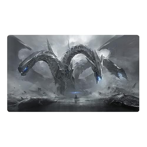 Mlikemat Playmat ZD014-723-K Cyber End Dragon TCG CCG Sammelkartenspiel, Matte ohne Zonen + kostenlose Tasche von Mlikemat