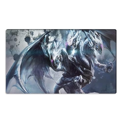 Mlikemat Neue Playmat Duel Monsters CCG TCG OCG Blue-Eyes Ultimate Dragon Kartenspielmatte Keine Zonen + Gratis Tasche (ZD014-107-K) von Mlikemat